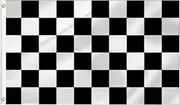 LARGE checker Racing Flag, 3x5Ft Checker Flags Banner For Indoor Outdoor Decoration of Canada Yards.Parade Or Express Mood