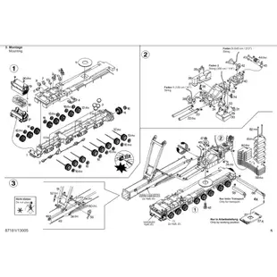 【預購】Kibri 13005 (HO kit) LIEBHERR LTM 1400 移動式起重機+吊臂