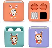 Silicone Protective Case Cover for Yoto Mini Audio Player, Cute Portable Carry Case with Carrying Strap for Mini Speaker (Light Green)