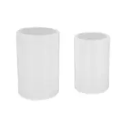 2 Sizes Cylinder Candle Molds Silicone Mold for Candle Making, Pillar6960
