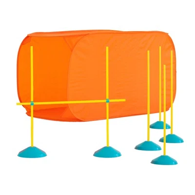 Outward Hound Dog Zipzoom Agility Kit Dog Indoor Training Play Set Canine Pet