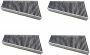 ZUXIM Cabin Air Filter, for, A4 B8 Q5 8R A5 8T 8F S5 External Air Conditioning Filter Core Alone Grid OEM 8KD819439 8KD819441 Cabin Air Filter(Green)