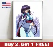Tenchi Muyo! Poster 18" x 24" Print Anime Retro 90s Wall Art Ayeka Masaki Jurai