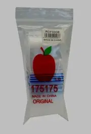 Zip Lock Clear Plastic Poly Transparent Bags Resealable Zipper 44 X 44mm 100pcs