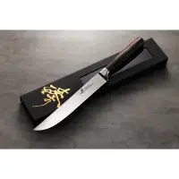 在飛比找蝦皮購物優惠-《臻品坊》臻  日本進口高碳鋼~黑檀木 鐵板切肉刀