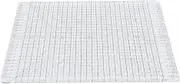 12x12 Quilting Ruler, Transparent Acrylic Accurate Scale Craft Sewing with Cutting Slot for Creating Symmetrical Patterns