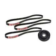 Gates Belt & Pulley Kit for Nissan Navara D22 3.0L 3.3L VG30E VG33E 1997-2005