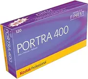 Kodak Professional Portra 400 Color Negative Film (120 Roll Film, 5-Pack) - 8331506