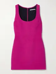 [Maria McManus] Maria McManus - Crepe De Chine Mini Dress - Unknown - US0 US 0 Unknown