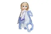 Frozen Disney Elsa Doll Petite Snow Queen Water Nokk Horse Gift Set