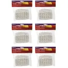6x Homeleisure Plastic Kitchen/Bathroom Soap Saver Holder Tidy Organiser White