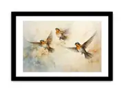 Bird Framed print Art Poster