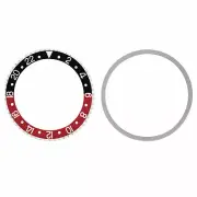 Bezel & Insert For Rolex GMT Master 1670, 1675, 16750 16753 16758 Black Red Coke