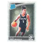 迷宮MOJO亮！(RC) 湖人核心 LONNIE WALKER 正規DONRUSS OPTIC RATED ROOKIE