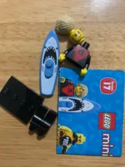 Lego Surfer Minifigure 71018 Series 17 NEW