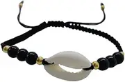 [Namzi] Shell Woven Bracelet Anklets for Women Boho Anklet Bracelet Beach Foot Jewelry for Party(Style J), 7.48-12.59inch, no gemstone