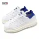 adidas 休閒鞋 Stan Smith PF W 女鞋 白 藍 厚底 增高 史密斯 三葉草 愛迪達 IE0451