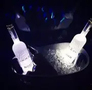 LED BOTTLE STICKER BAR DISPLAY GLOW LIGHT UP STICKER VIP- 5 PACK-MINI GLOWER