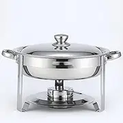 Food Warmer Electric Buffet Server Food Heaters - Party Buffets, Hot Pot Buffet Sets, Stainless Steel Buffet Servers and Heated Trays, Hot Plate Buffet Sets, Servers with Lids, Folding