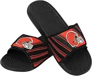 FOCO Men's NFL Team Logo Shower Sport Legacy Slide Flip Flop Sandals