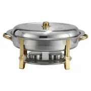 Winware 202, 6 Quart (Oval), Silver Chafer