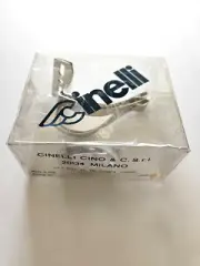 Cinelli Aluminum Toe Clips, Pair, New in Box, Small--45mm