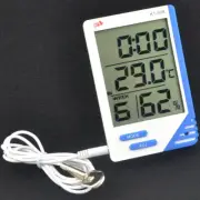 Temperature Display Thermometer Hygrometer KT-908 LCD Digital Household IN&OUT