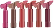 Color Lip Glaze | Matte Lipstick Set | Waterproof Lip Gloss Set | Glitter Lipstick | Waterproof Lip Stain Tint | Set of 6 Moisturizing Lipstick | Long-Lasting Lip Color Makeup for Travel Dance Party
