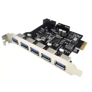 PCIE to USB 3.0 19Pin 5Ports PCI Express Expansion Card Renesas uPD720201+GL35XX