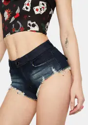 [Current Mood] Backwoods Beauty Ultra-Mini Shorts