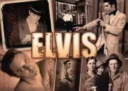 Many Pictures of Elvis Presley, Sepia Collage, Parents, Graceland etc - Postcard