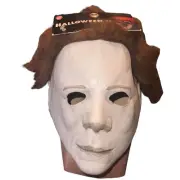 Halloween II Michael Myers Mask Universal Studios Licensed Justin Mabry NWT