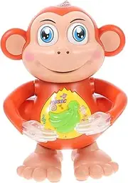 1Pc Electric Dancing Monkey Adorable Singing Doll with Lights Fun Musical Plaything for Interactive Electric for Curiosity and Active Play