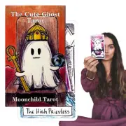 Tarot Cards and Book for Beginners Set 78 Tarot Cards Ghost Tarot Card