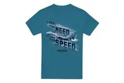 Top Gun Mens Need For Speed T-Shirt (Slate) - UTTV6945