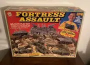 Vintage FORTRESS ASSAULT MILITARY Play Set SEALED Mint In Box