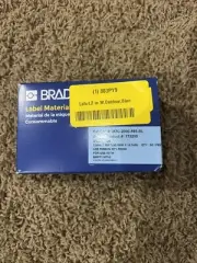 Brady M7c-2000-595-Bl Label,2 In W,Outdoor,Blue
