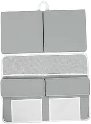 Alasum Bath Kneeling Pad for Baby Elbow Rest Soft Sponge Mat Non-Slip Bath Kneeler for Safe Baby Bathing Grey