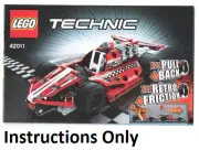 NEW INSTRUCTIONS ONLY LEGO RACE CAR 42011 Technic book from set