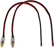 Ysyaxsyt Speaker Wire 14 AWG with Phono Female Jack, 2 Channels