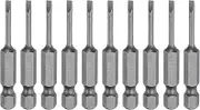 sourcing map 10pcs SL2.5 Magnetic Slotted Screwdriver Bits 2.5mm S2 Steel Flat Head Screwdriver Bit 1/4" Hex Shank Industrial Grade Screw Driver Drill Bits 2" Long for Remove Fastening Screws