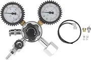 Beer Keg Regulator Aluminum ABS Tube CO2 Regulator Carbonating Dispensing Beer Soda Water Functioning Multipurpose