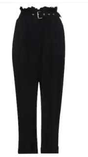 Balmain high-waist paperbag trousers $1993