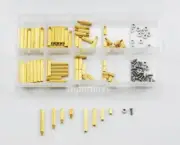1 or 120pcs Brass Hex Spacer M2 Screw Nut Separator Stand off Standoff Set PCB