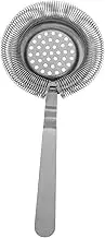 FELTECHELECTR Professional Stainless Steel Cocktail Strainer Ergonomic Ice Filter for Bartenders Bar Strainer for Home Bar Cafe Easy to Clean Widely Used
