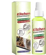 Multipurpose Kitchen Cleaner - Powerful Kitchen Heavy Grease Cleaner,Powerful Foaming Grease Remover, Kitchen Cleaner Spray Degreaser 100ml for Oven, Stoves, Grill & More