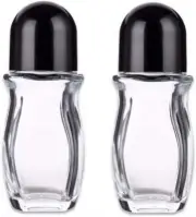 Roll on Glass Bottles for Essential Oils,2 Pcs Deodorant Bottles Perfume Roller