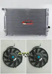 Radiator + Fan for VW GOLF GTI MK7 Seat Leon Audi A3 S3 1.8L 2.0L TSI MT 30" (for: Audi)