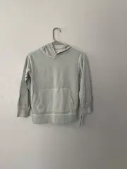 wonder nation Boys Light Blue/Gray Hoodie