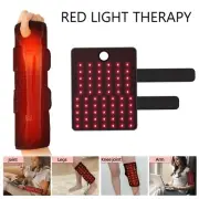660nm&850nm Infrared Red Light Therapy Back Waist Wrap Pad Belt for Pain Relief